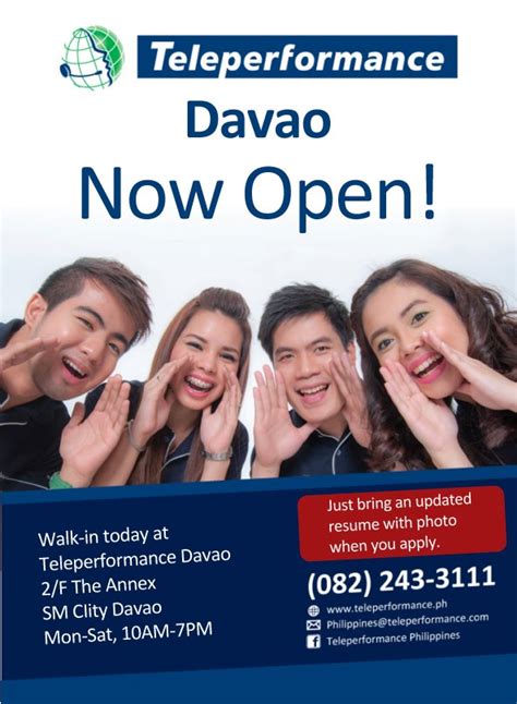Work, Jobs in Davao .